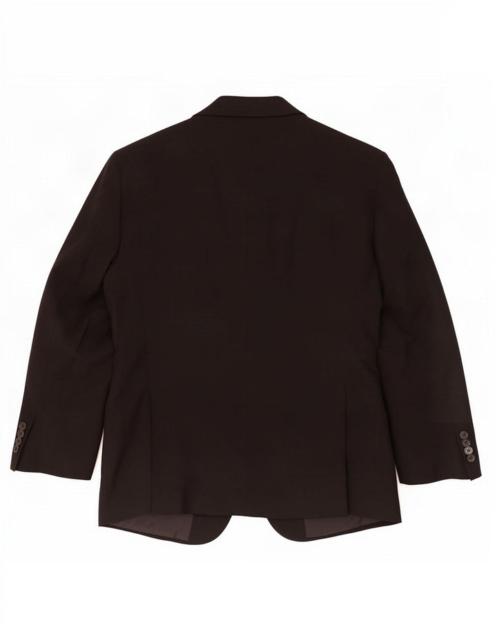 Marks & Spencer Veste blazer à 2 boutons pour homme UK 40 Noir moyen