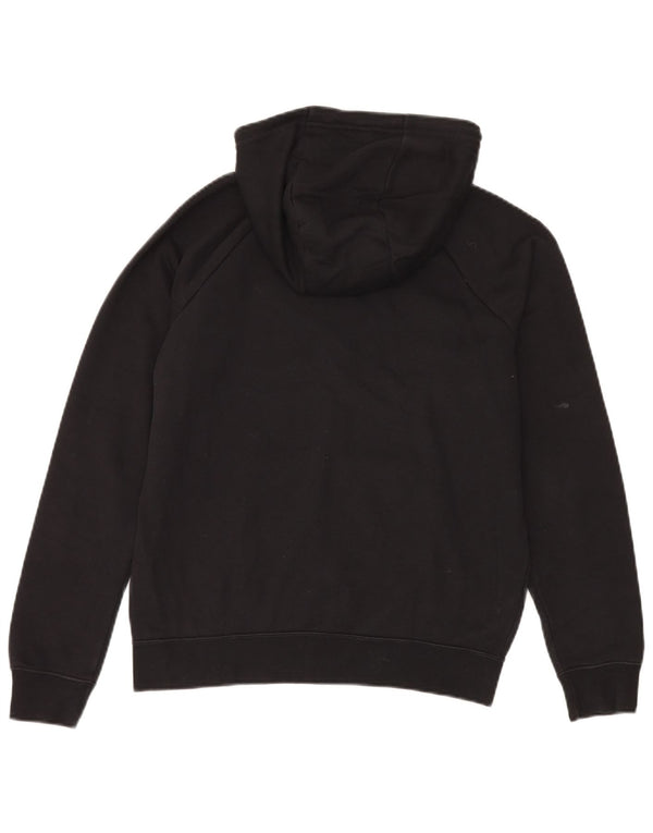 Nike Pull à capuche zippé pour homme Petit coton noir