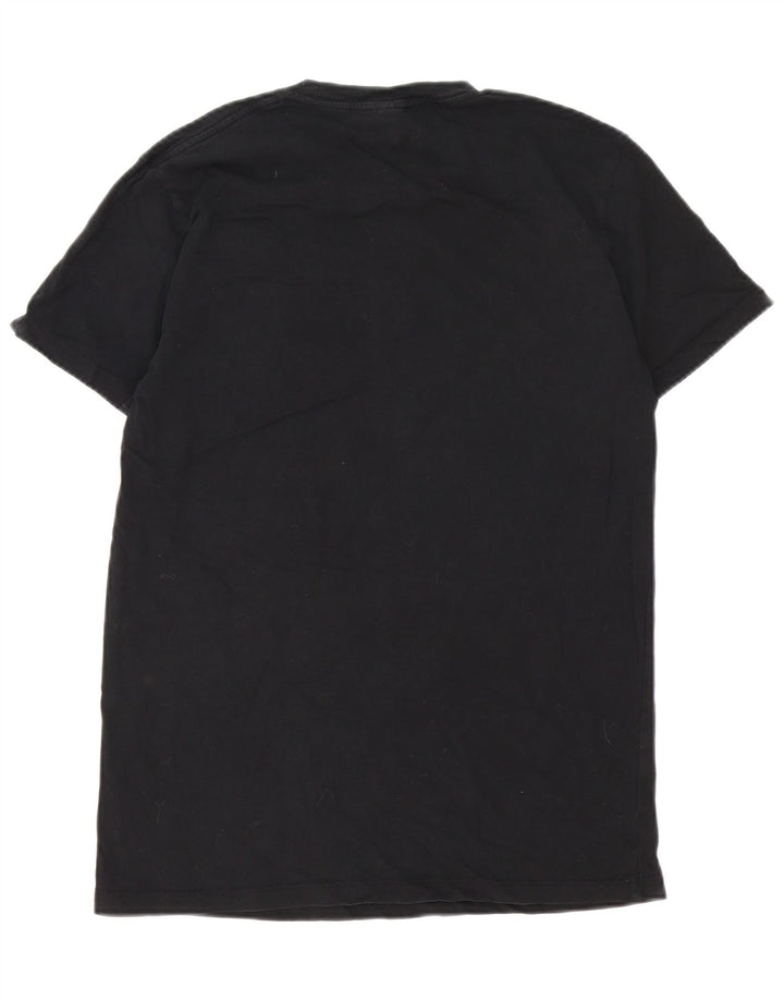 Diesel T-Shirt Graphique Homme Noir Moyen
