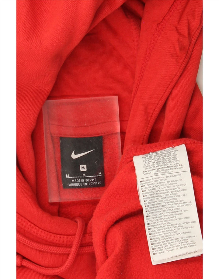Nike Pull à capuche en coton rouge moyen pour homme