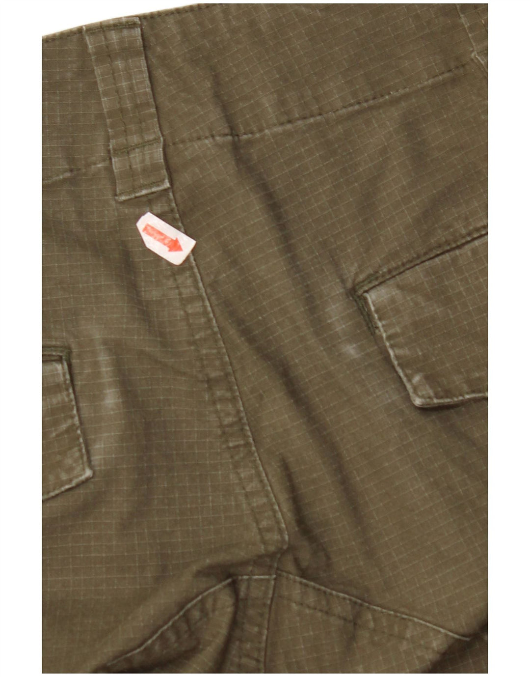 NIKE Pantalon cargo droit femme W34 L27 Kaki Coton