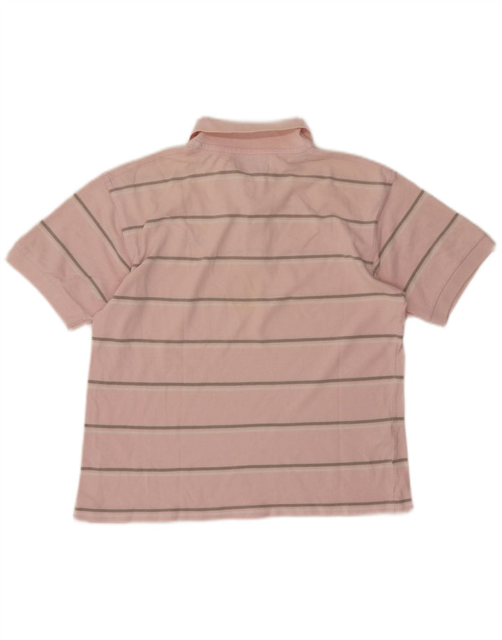 Fred Perry Polo Garçon 12-13 ans Grand Coton Rayé Rose