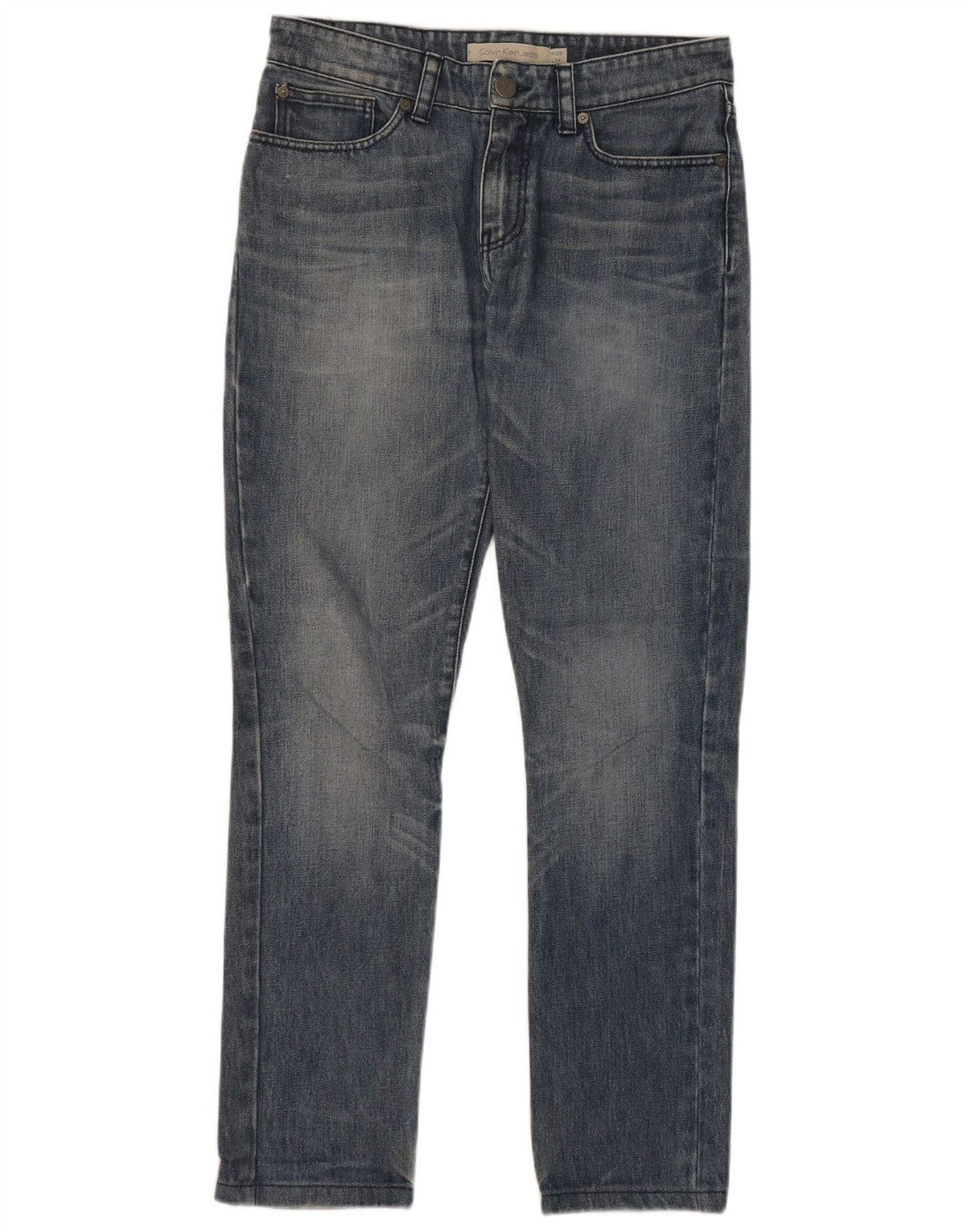 Calvin Klein Jean Slim W29 L29 Homme Bleu Coton