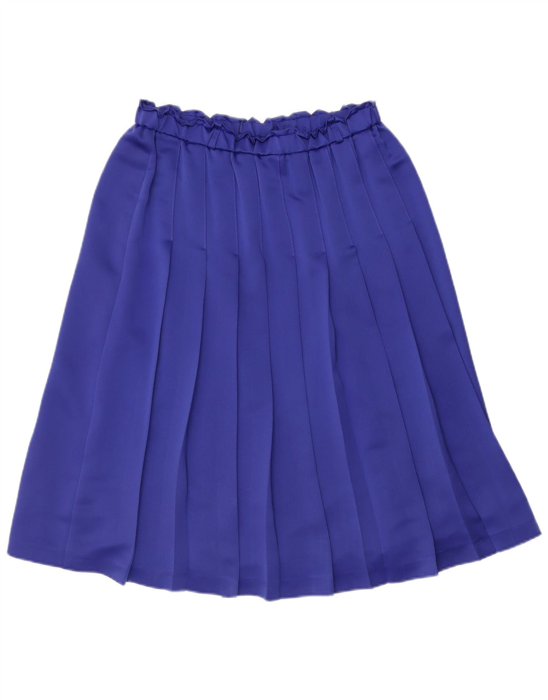 ARA Jupe Plissée Femme IT 42 Moyen W30 Bleu Polyester