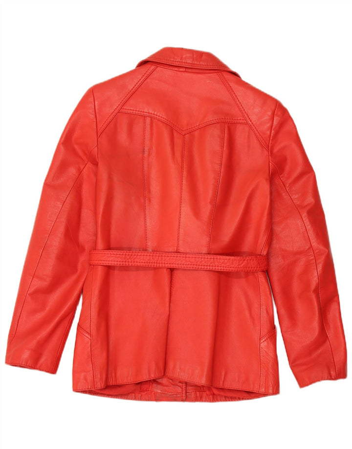 Veste en cuir femme Gil Bret EU 38 cuir rouge moyen