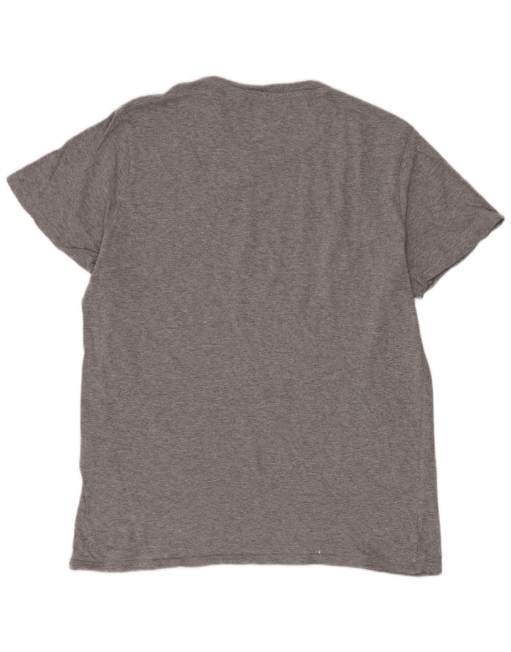 Levi's T-Shirt Graphique Homme Gris Rayé Coton Large