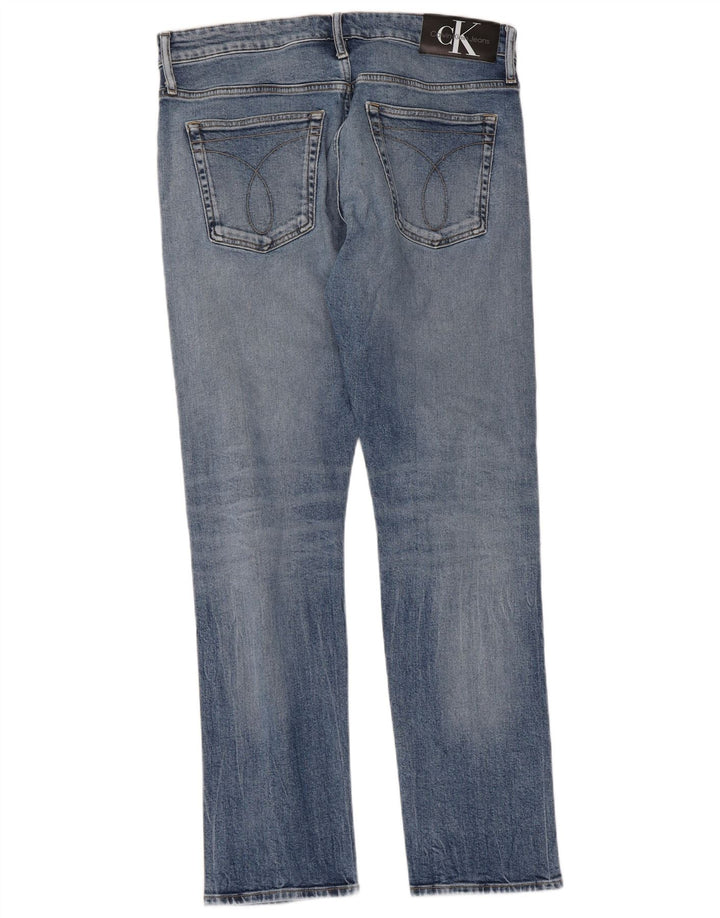 Calvin Klein Jean Slim Homme W34 L32 Bleu