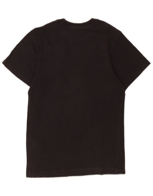 Vans Hommes Slim Fit Graphic T-Shirt Top XS Noir Floral Coton