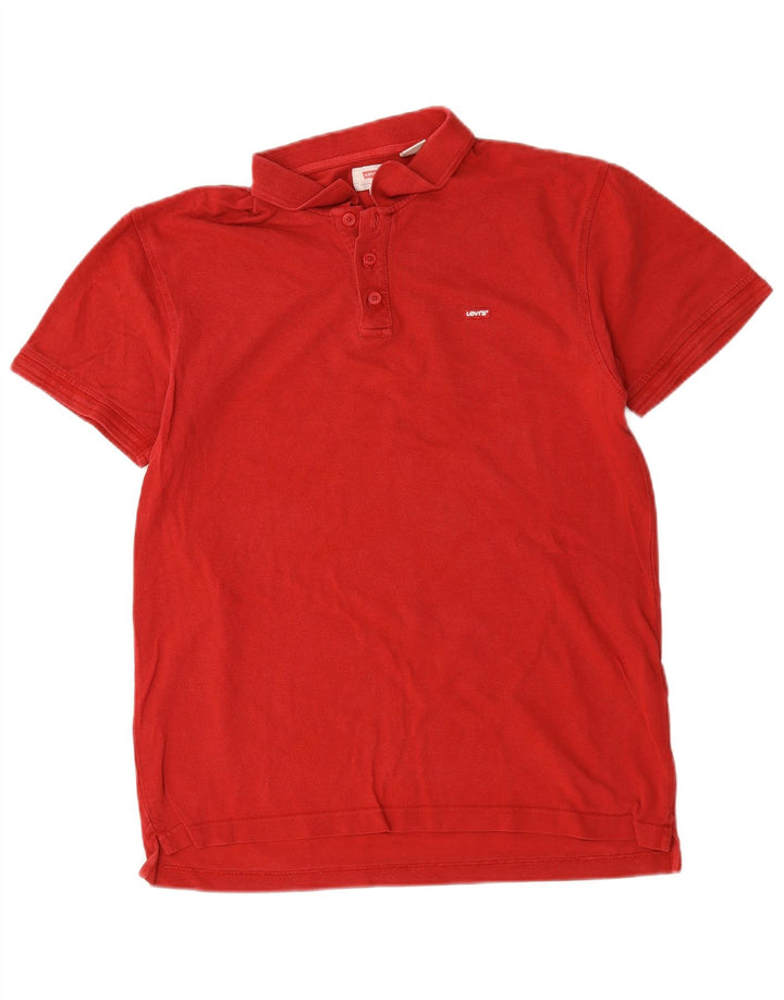 Levi's Polo Homme Large Rouge Coton