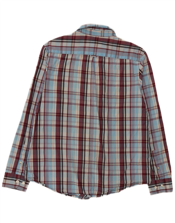 Penguin Chemise Slim Fit Heritage Homme Bleu à Carreaux en Coton