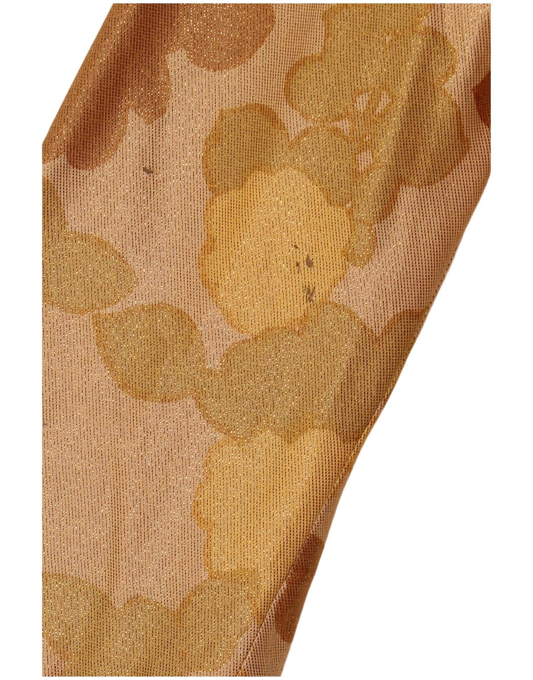 vintage Femmes 1 Bouton Crop Blazer Veste UK 14 Moyen Brun Floral