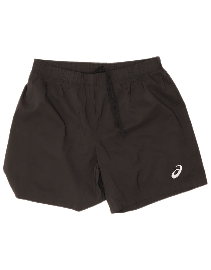 Asics Short de sport pour femme UK 14 Medium Noir Polyester