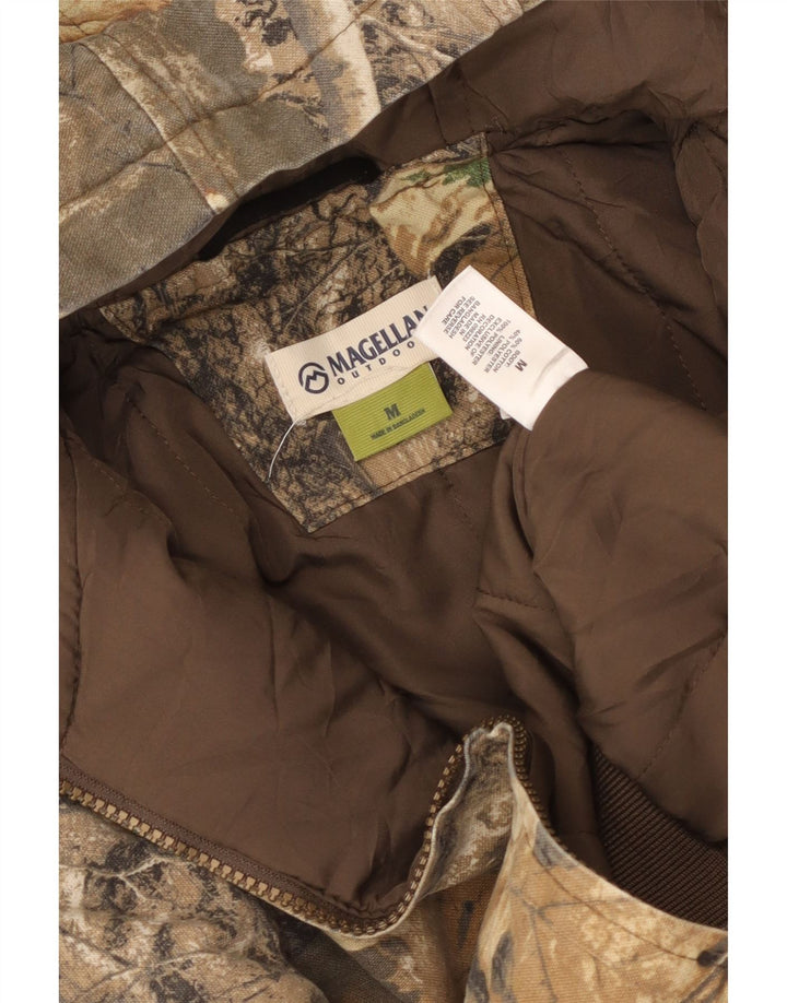Magellan Blouson Bomber à Capuche Garçon 11-12 Ans Camouflage Kaki Moyen