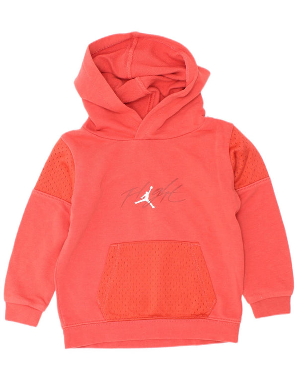 Jordan Pull à capuche graphique pour bébé garçon 18-24 mois Rouge Colorblock