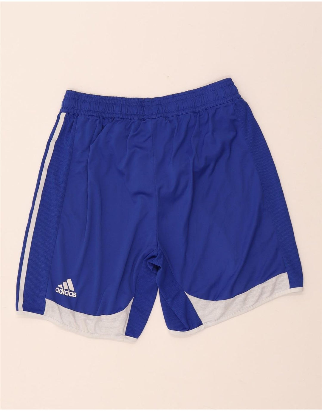 ADIDAS Short de sport Climacool pour hommes, grand bleu, polyester color block