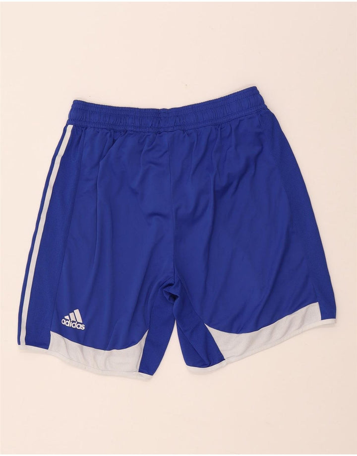 ADIDAS Short de sport Climacool pour hommes, grand bleu, polyester color block