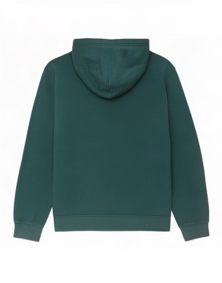 Champion Pull à Capuche Zippé Graphique Homme Vert Moyen