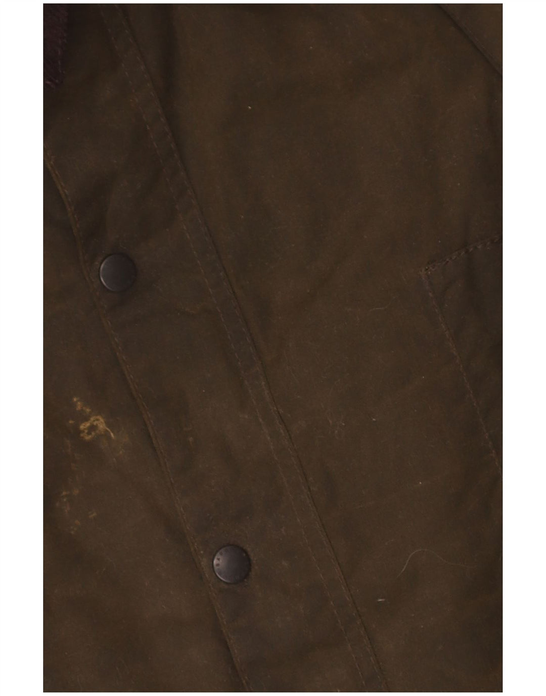 Barbour Veste à capuche en coton ciré pour garçon 7-8 ans Grand Kaki