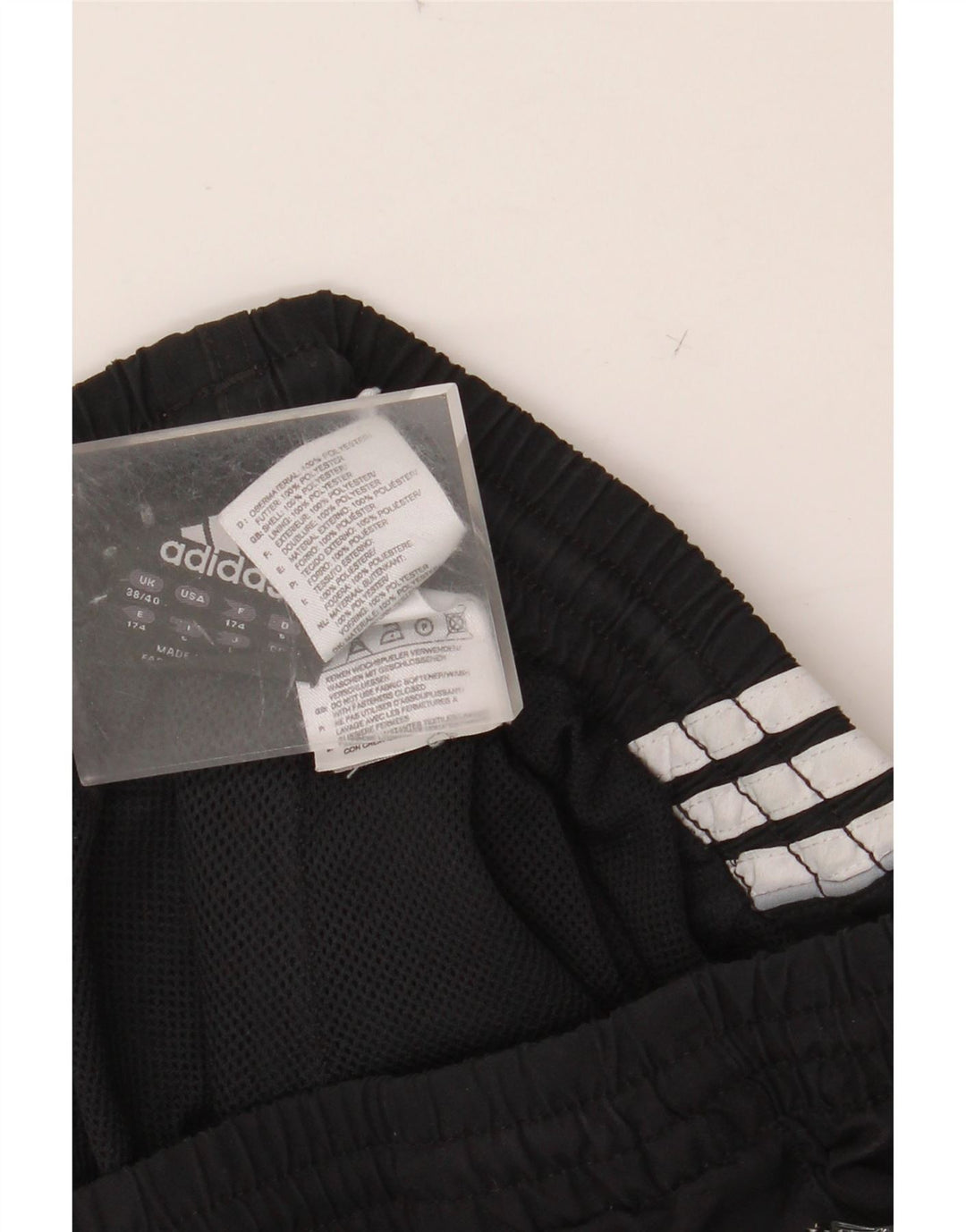 ADIDAS Pantalon de survêtement pour homme Joggers XL Noir Colourblock Polyester