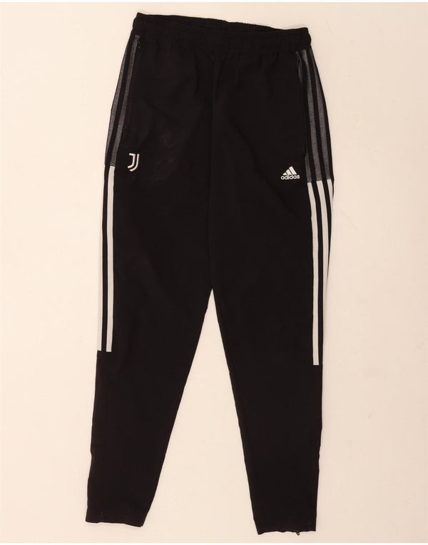 Adidas Pantalon de survêtement Juventus pour femme UK 8 Small Noir Polyester