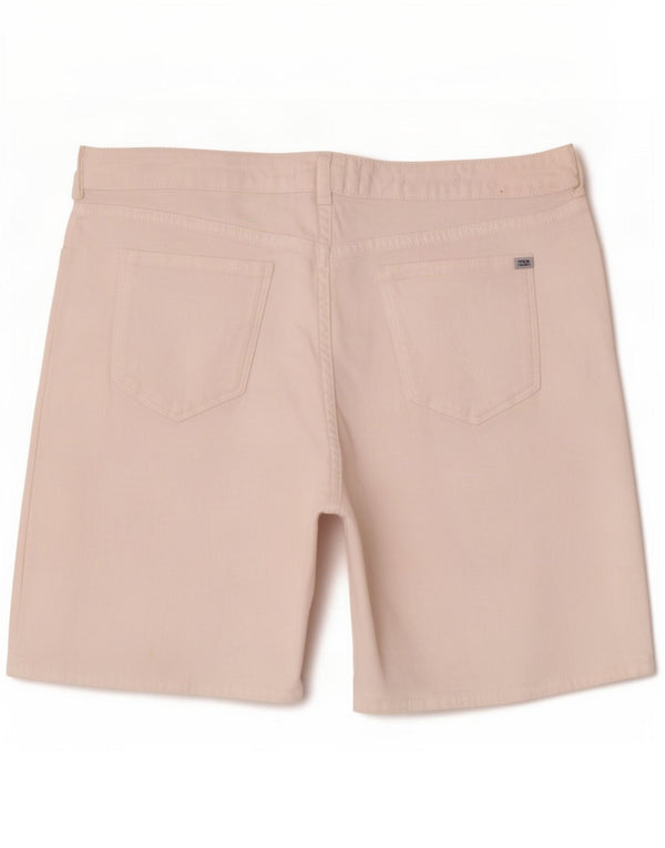 Fat Face Short en jean pour femme UK 12 Medium W30 Coton blanc