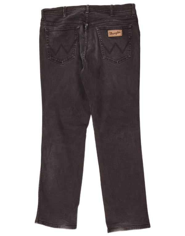 Wrangler Jean Droit Texas Homme W36 L32 Noir Coton