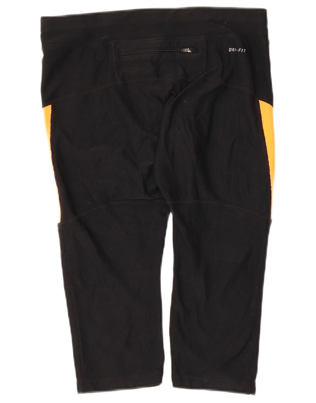 NIKE Legging Capri Dri Fit pour femme UK 14 Noir moyen Colourblock