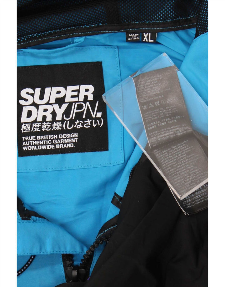 Superdry Veste de Pluie Pull Homme UK 42 XL Multicolore Colourblock