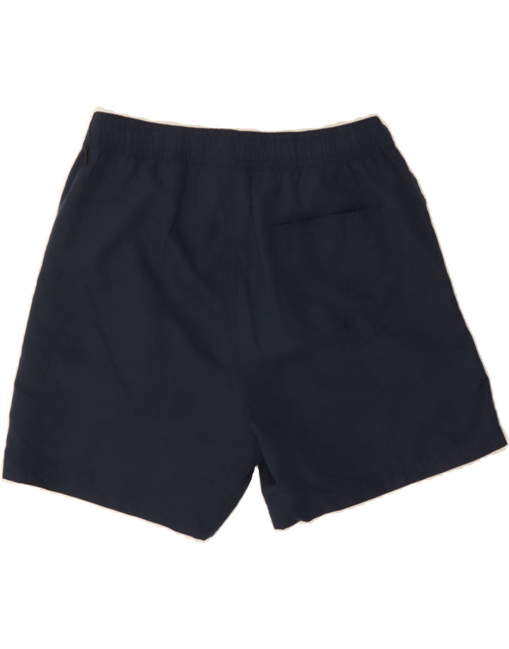 JACK & JONES Mens Sport Shorts Small  Navy Blue Polyester Vintage Jack & Jones and Second-Hand Jack & Jones from Messina Hembry 
