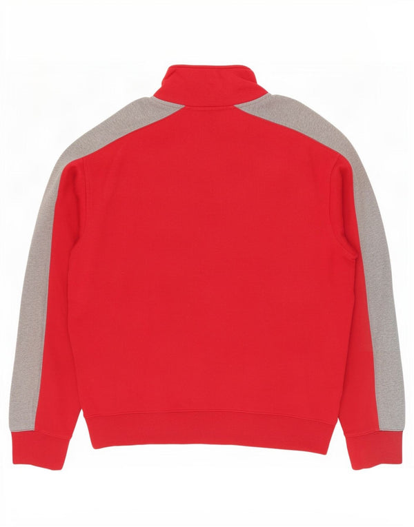 Fila Veste de Survêtement Homme Rouge Moyen Colourblock