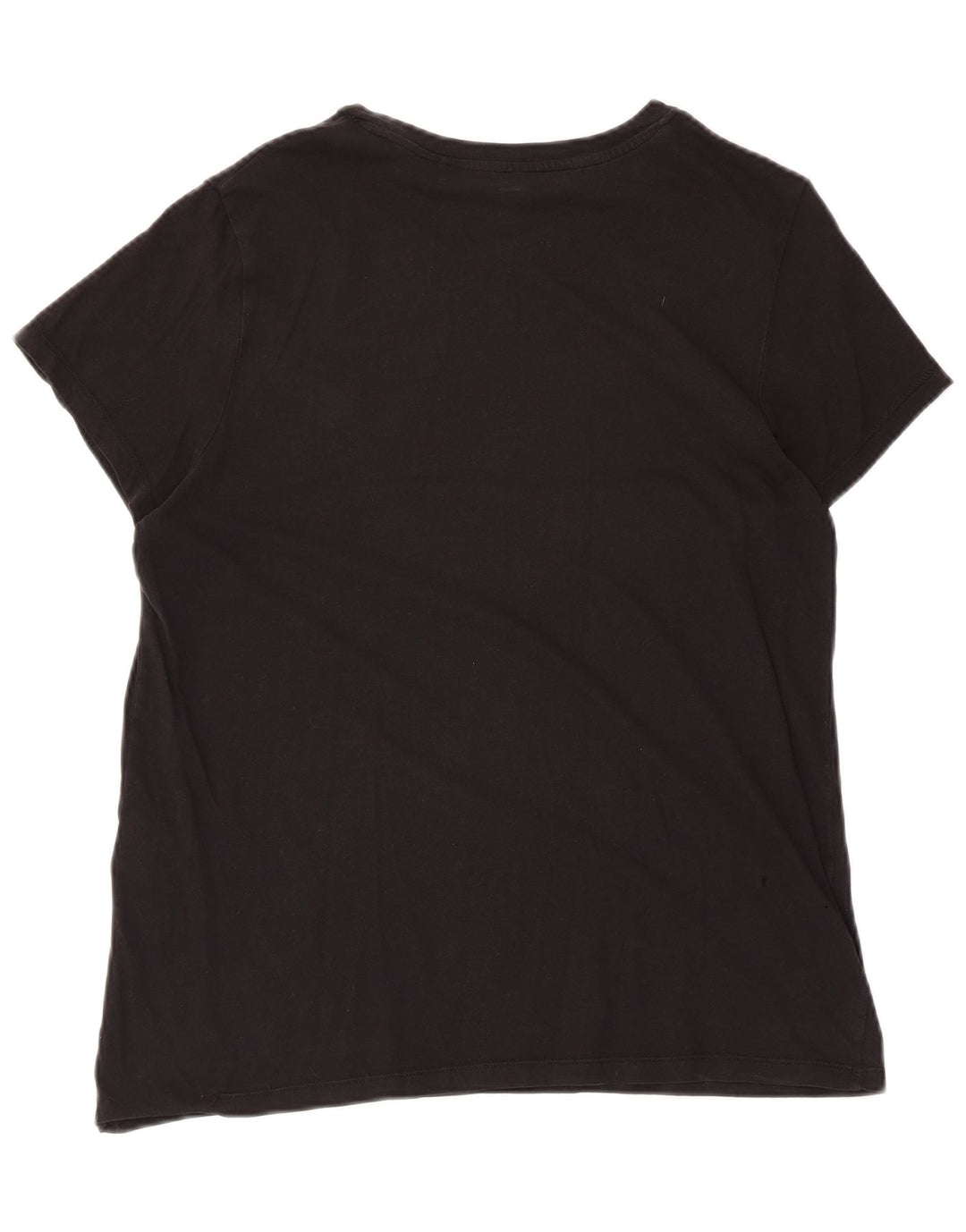 Levi's T-Shirt Graphique Femme UK 14 Large Noir