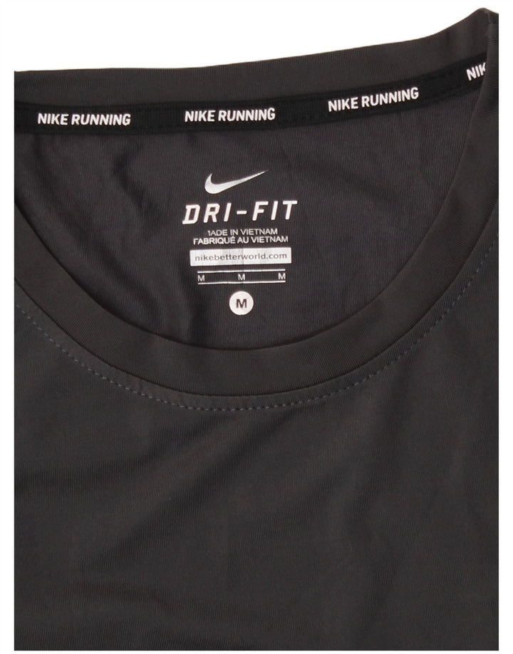 Nike T-Shirt Dri Fit Homme Gris Moyen