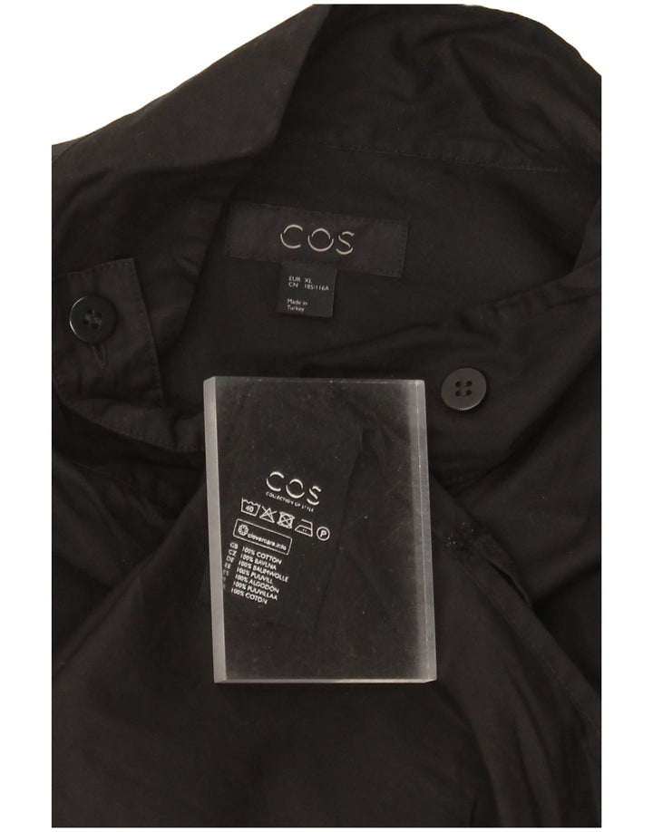Cos Chemise Homme XL Noir Coton