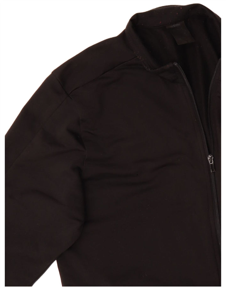ADIDAS Veste de survêtement pour homme Large Noir Polyester