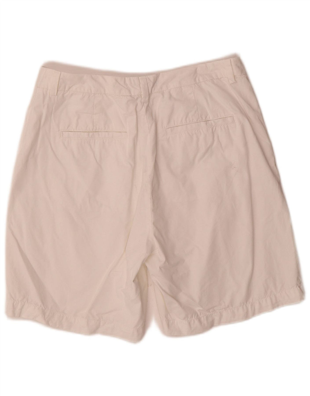 Marks & Spencer Short chino pour femme UK 12 Medium W30 Coton blanc cassé