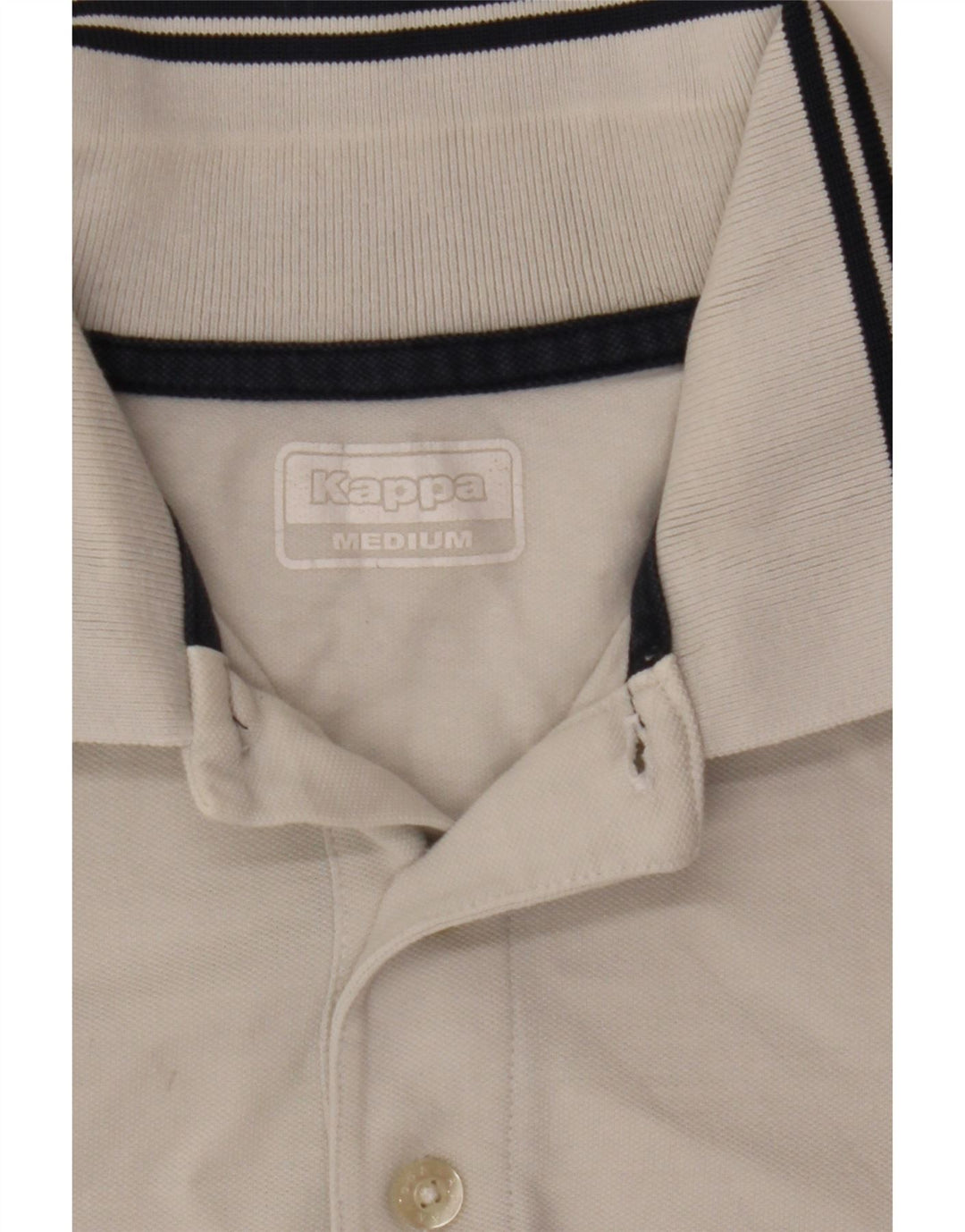 Kappa Polo Homme Blanc Moyen