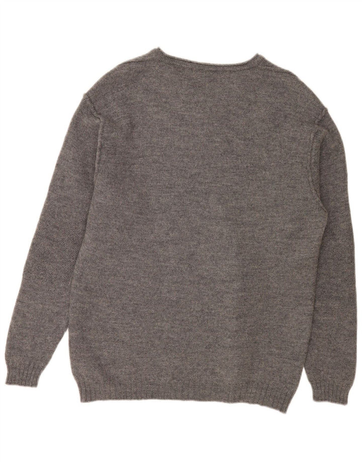 Sixty Pull Col V Homme 2XL Gris Laine