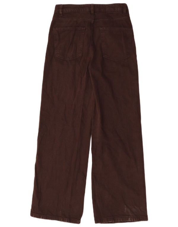 Marks & Spencer Jean large pour femme UK 10 Small W28 L29 Coton marron