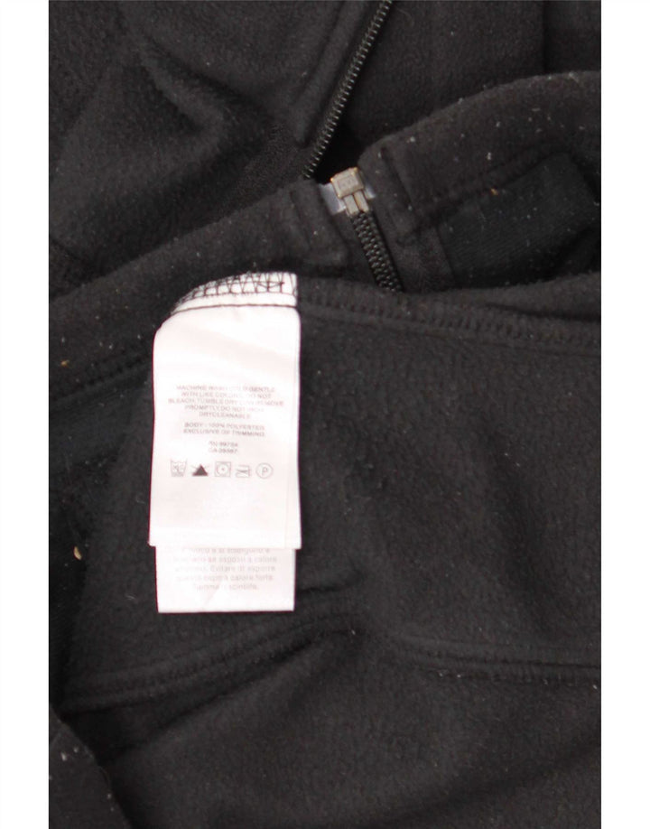 Columbia Veste polaire surdimensionnée pour femme UK 10 Small Noir Polyester