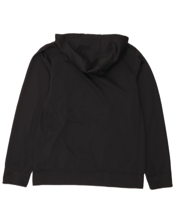 NIKE Pull à capuche graphique Therma-Fit pour hommes, petit, noir, polyester