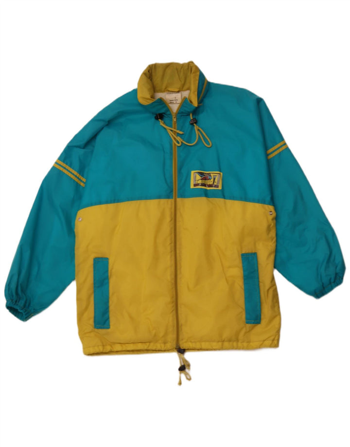 Marcel Clair Veste coupe-vent unisexe pour homme EU 46 Small Bleu Polyamide