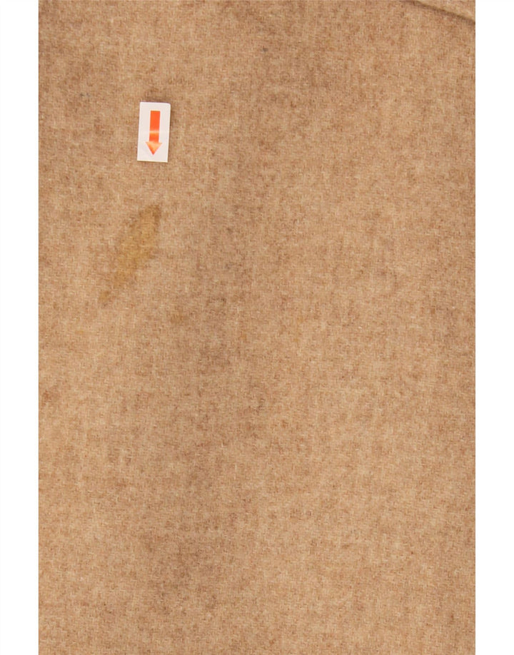 Zara Womens Loose Fit Pardessus UK 6 XS Beige