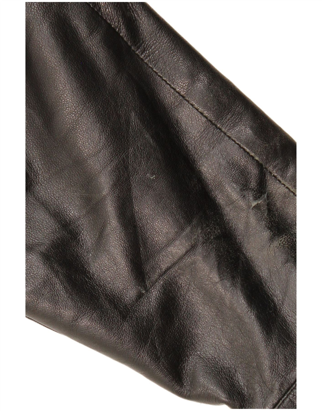 SCHILD Veste en cuir militaire pour homme UK 40 Grand cuir noir