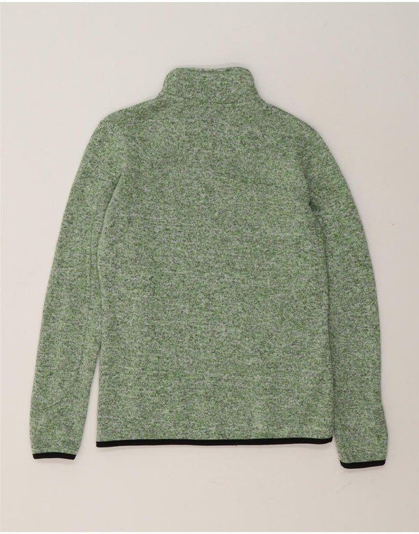 Brugi Veste de survêtement pour femme UK 10 Petit Vert Moucheté