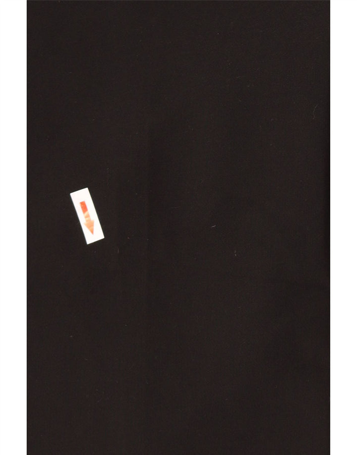 Zara Pantalon de costume fuselé pour femme Large W32 L27 Polyester noir