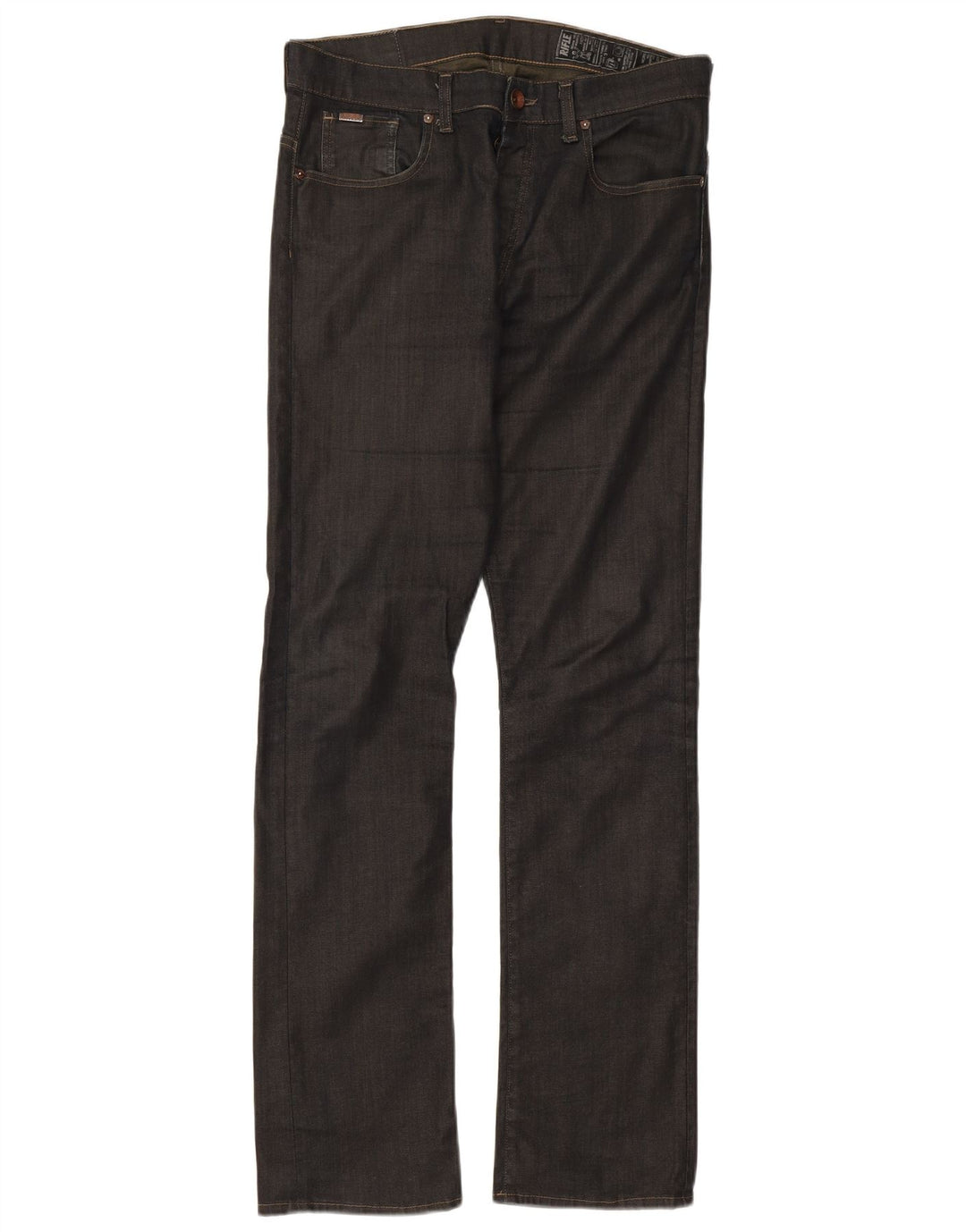Rifle Jean droit homme W34 L32 gris coton