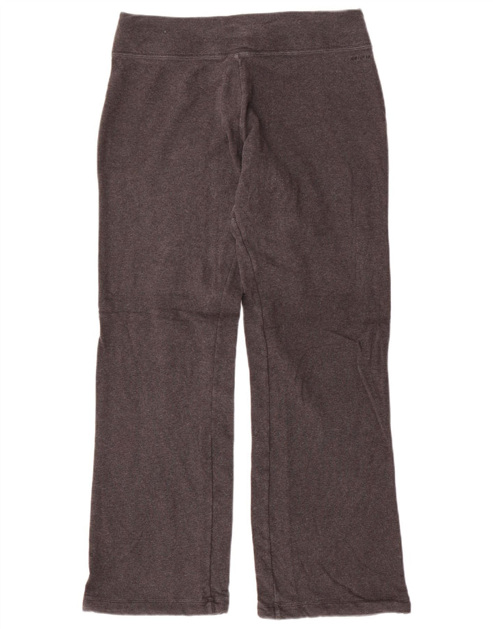 NIKE Pantalon de survêtement Dri Fit pour femme UK 14 Coton gris moyen