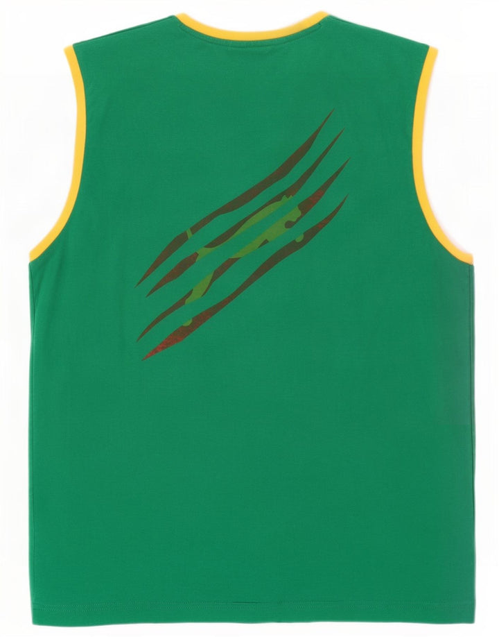 Puma Débardeur Graphic Homme XL Vert Coton