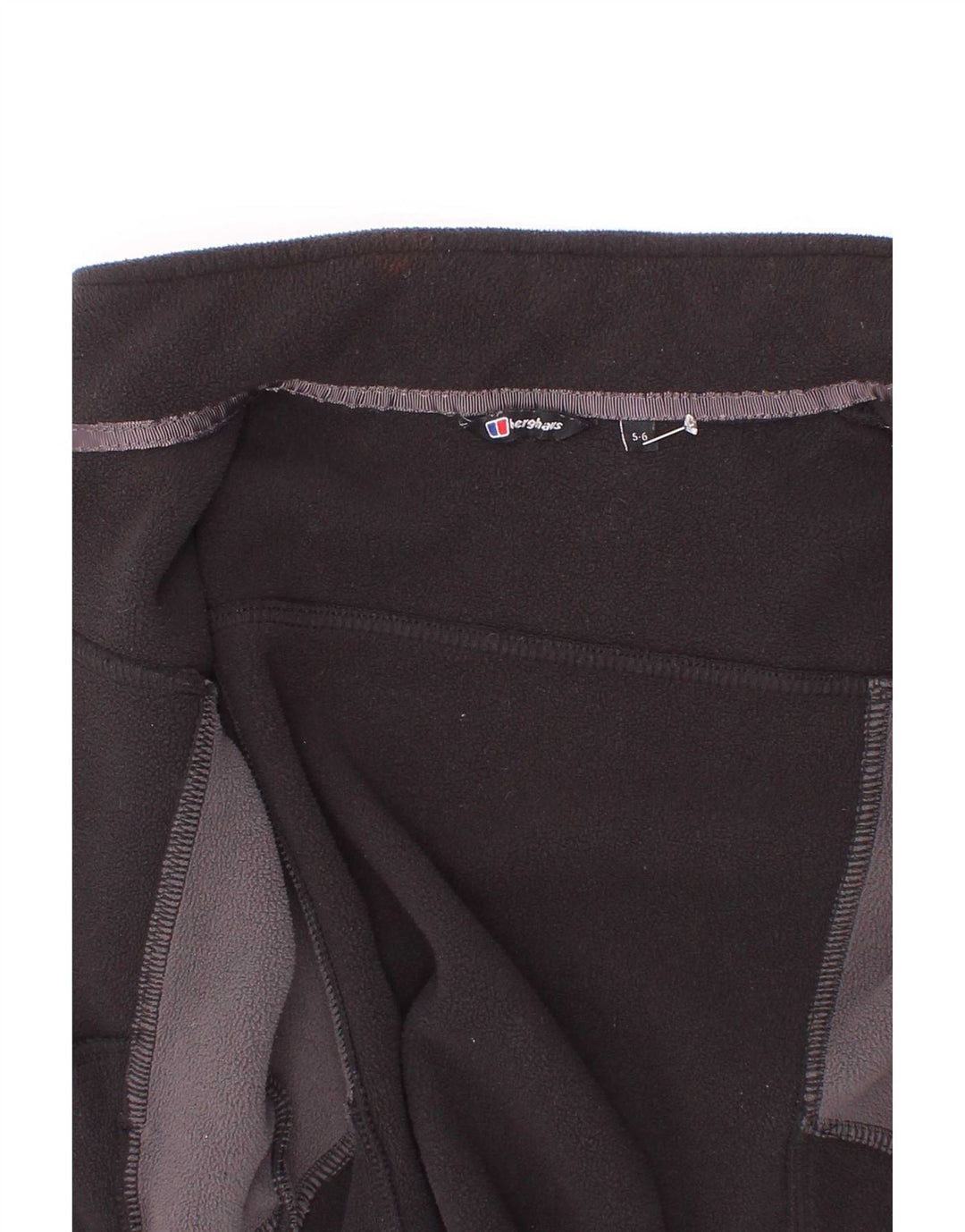 Bergans Veste polaire garçon 5-6 ans Noir Colourblock Polyester