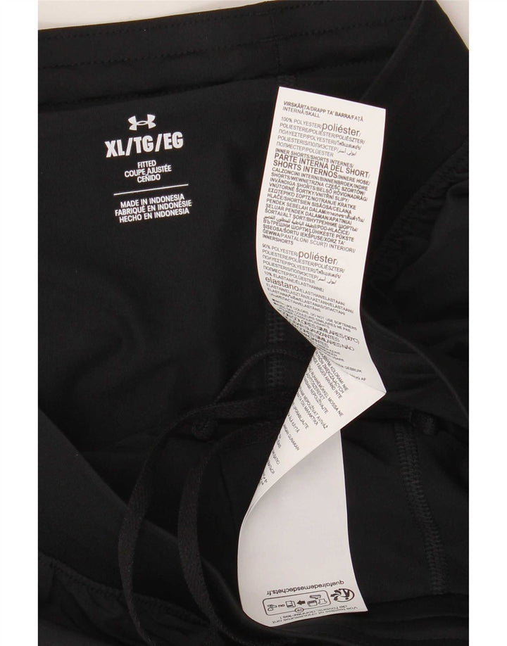 Under Armour Short de Sport Homme XL Noir Polyester